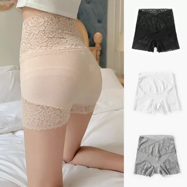 Lace Safety Waist Underwear For Women Shorts Under Sexy Summer High Waist