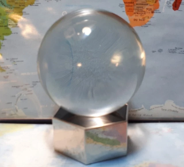 HSNAXingLife Support à Trois Pieds - Base Pour Boule De Cristal, Œuf D'Autruche Ou Calebasse - Déco Intérieure