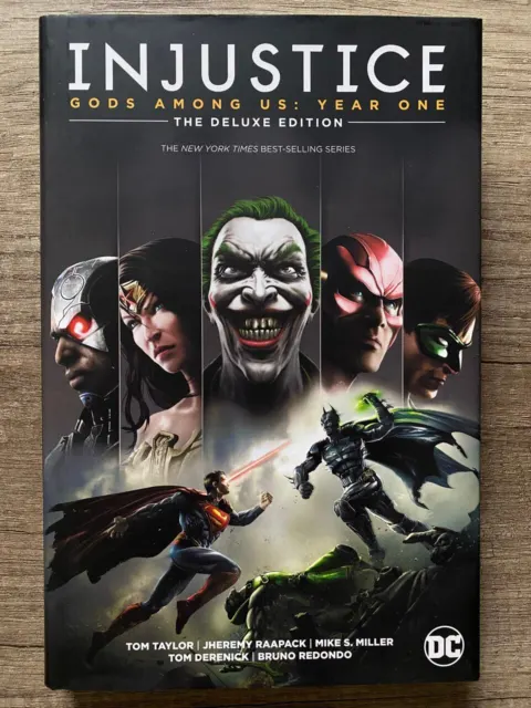 DC Comics INJUSTICE Year One US Deluxe Edition HARDCOVER Batman Superman JLA