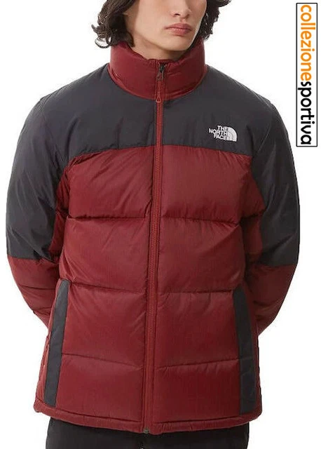 GIUBBOTTO UOMO THE NORTH FACE DIABLO DOWN JACKET- NF0A4M9J11R col. bordeaux/nero