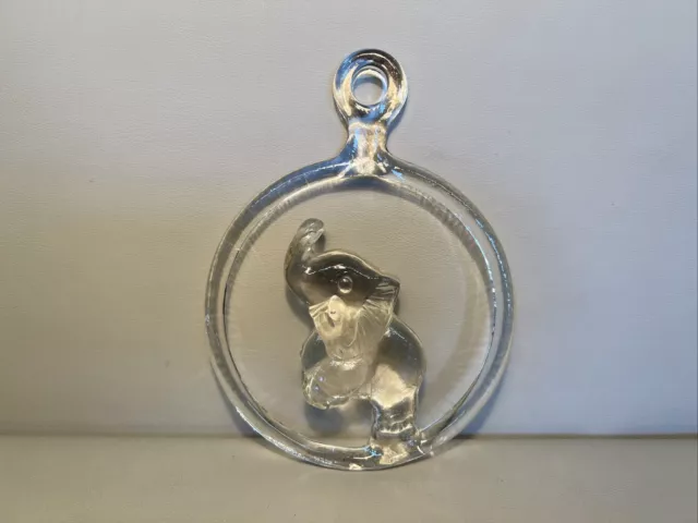 Kosta Boda Sun Catchers | Glas Elefant (2) Fensterhänger Fensterdekoration | #K