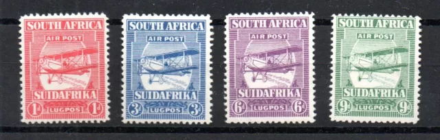 South Africa 1925 set airmail stamps (Michel 17/20) MLH