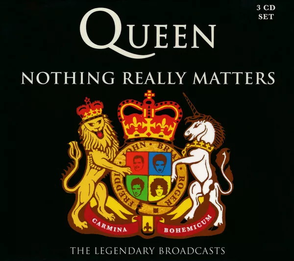 QUEEN - Nothing Really Matters - The Legendary Broadcasts - 3CD SET - NEW/SEALED 2