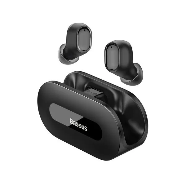 Baseus Bowie EZ10 TWS Bluetooth 5.3 kabellose Kopfhörer In-Ear-Kopfhörer Schwarz