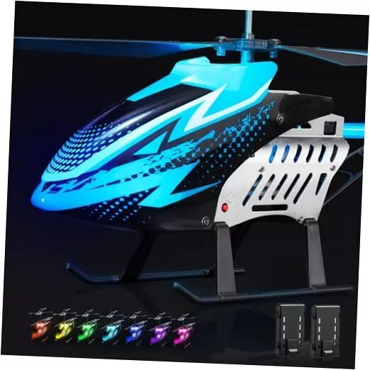 RC Helicopters Big Remote Control Helicopter for Kids Adults with 7+1 LED
