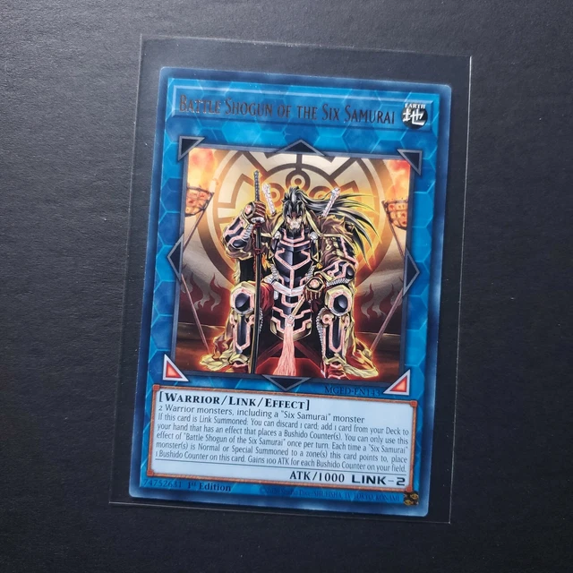 Yugioh! Battle Shogun of the Six Samurai - MGED-EN143 - Rare - 1st Edition Near