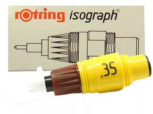 rotring Ersatz Zeichenkegel für isograph 0,35 mm