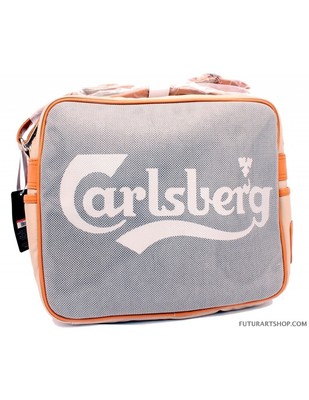Carlsberg Borsa tracolla orizzontale CARLSBERG postina scuola o tempo libero Accademia  