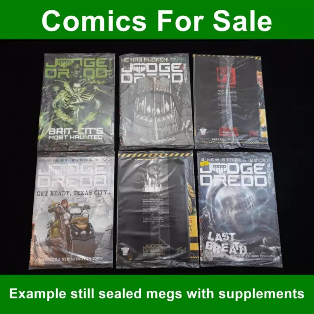 Judge Dredd Megazine volume 5 issue 418 comic - STILL SEALED - 2020 3