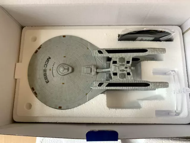 USS Stargazer NCC-2893 XL Sammlermodell  Star Trek Raumschiff Eaglemoss RARITÄT 3