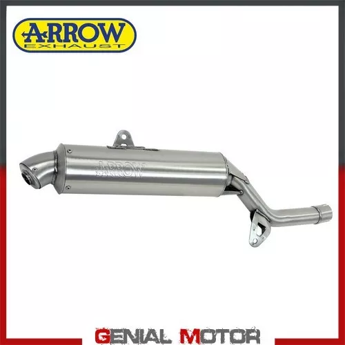 Terminale di Scarico Arrow Enduro 4T Acciaio Honda Xr 600 R 1991 > 1998