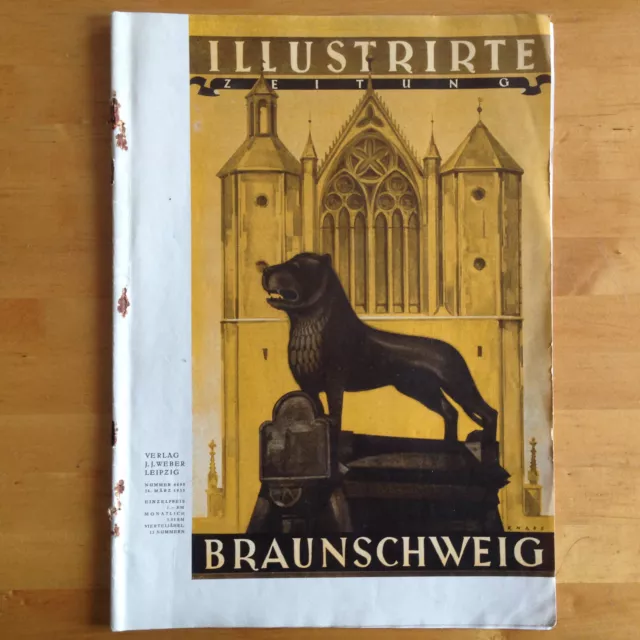 Leipziger Illustrirte Zeitung Nr.4698 (28.3.1935) BRAUNSCHWEIG,Miag,Büssing Auto