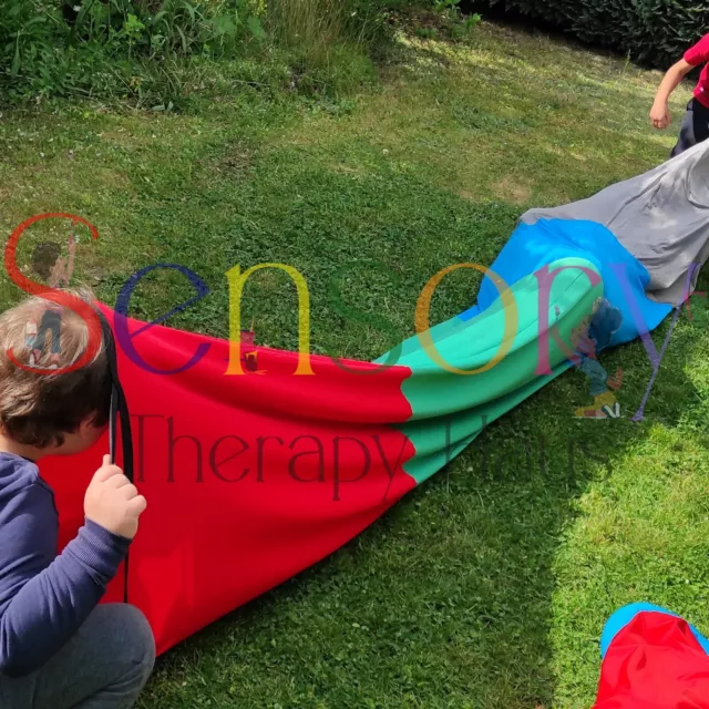 Resistance Tunnel, Compression, Spandex Game, for Children or Autism 7m. (275")