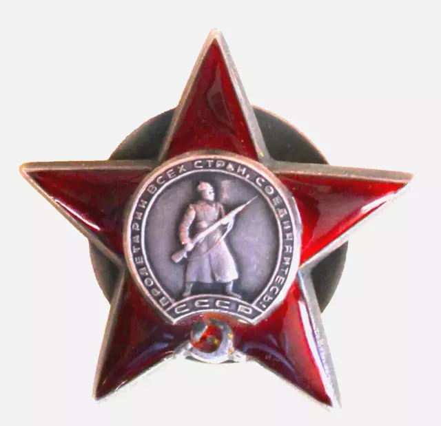 U.r.s.s. Ordine Della Stella Rossa - U.s.s.r. Order Of The Red Star