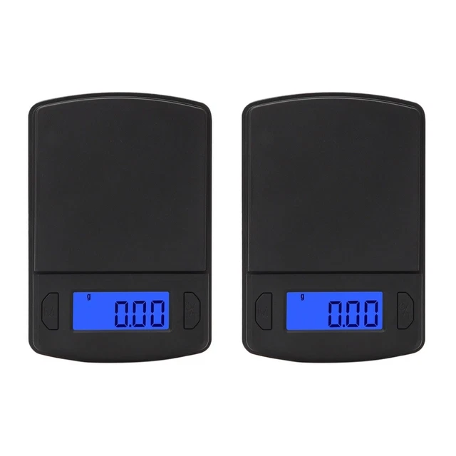 2 piezas escala digital para paquetes cocina básculas peso digital