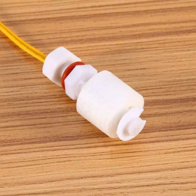 1x DC110V 10W White Wired Liquid Water Level Sensor Float Switch for Aquarium -1