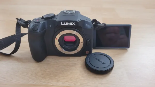Panasonic LUMIX DMC-G6 16.1 MP Digitalkamera - Schwarz (Nur Gehäuse)