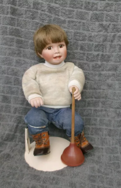 Ashton-Drake Takin' the Plunge Porcelain Doll