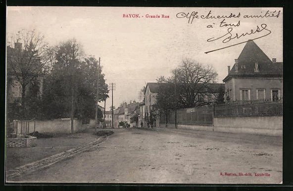 CPA Bayon, Grande Rue