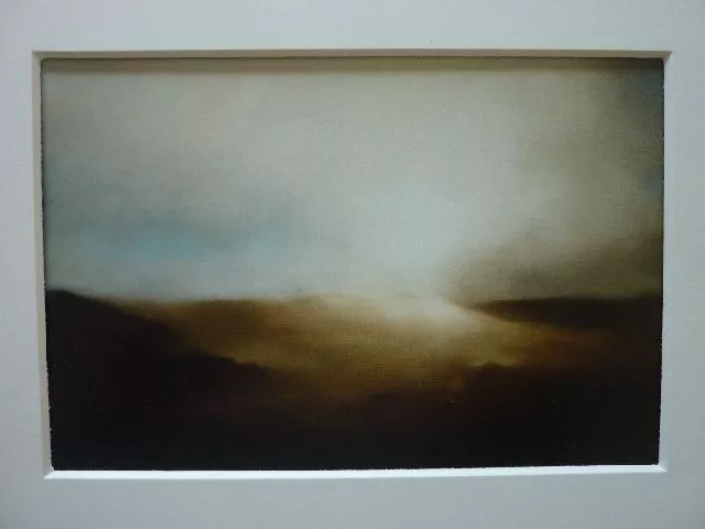 GERHARD RICHTER - Hochpigmentierter Farb Druck "Teyde-Landschaft 1971" !!