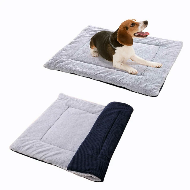 Super Soft Pets Dog Crate Bed Super Plush Dog Bed Mat for Kennel Pad Cushion Mat 6