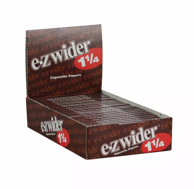 24pc Display - EZ Wider Rolling Papers - 1 1/4"