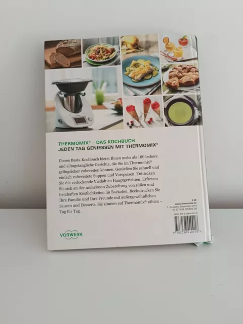 Livre Vorwerk Thermomix Das Kochbuch 2014 9783038440918 German Kitchen Book TM5 3