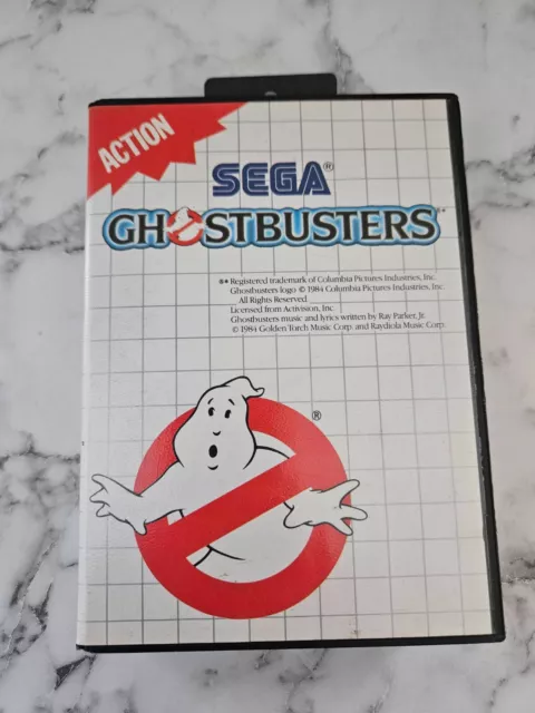 Ghostbusters sega on sale master system