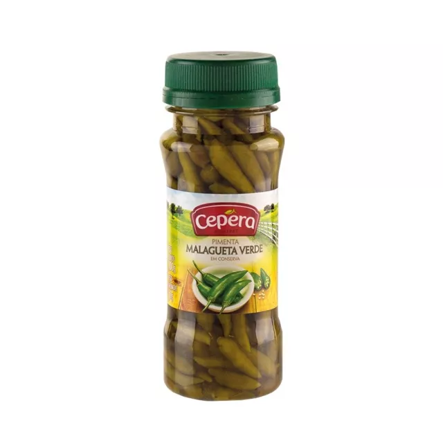 Peperoncini Pimenta Malagueta Verde CEPÊRA Verdi Malagueta • (95,40 EUR/kg)
