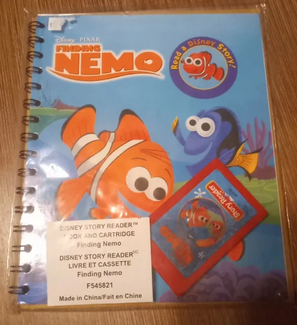 FINDING NEMO STORY Reader Storybooks Disney Book And Cartridge Set *New* $4.00 - PicClick
