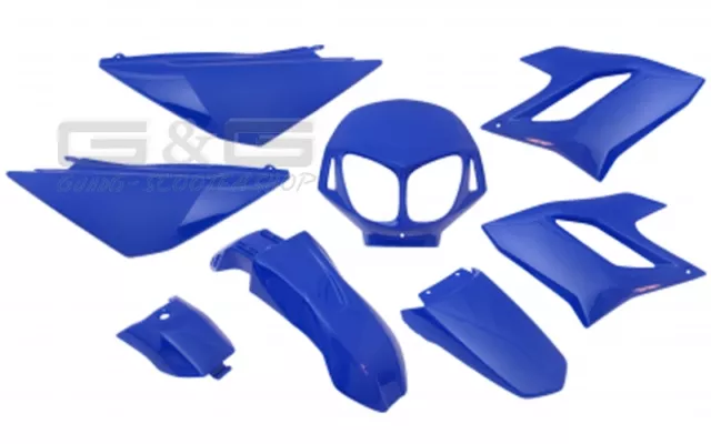 Verkleidungsset Verkleidung Blau für Derbi Senda DRD Pro Racing Limited Edition