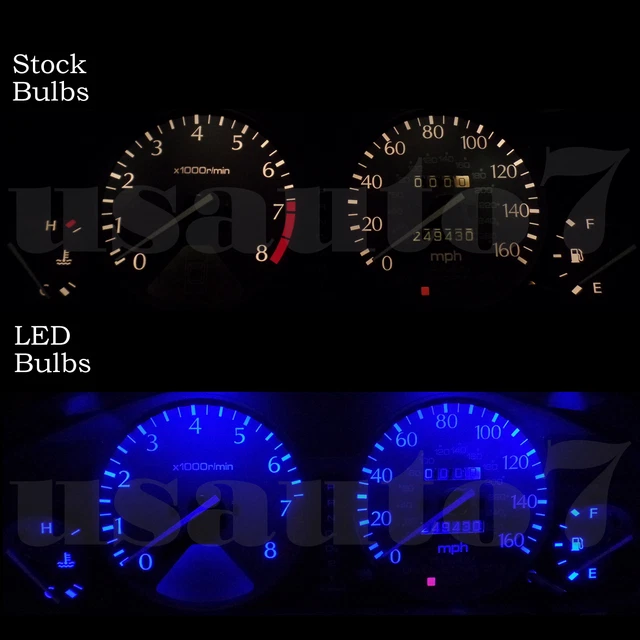 Green LED Dash Light Bulb Kit For 2001-2003 Acura MDX Instrument Cluster