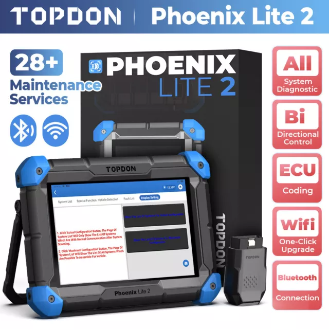 Topdon Phoenix Lite 2 Advanced Superior Diagnostic Scan Tool