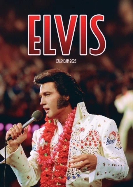 ELVIS PRESLEY 2026 Calendar 2026 A3 297 X 420 Mm Full Colour 27 07 Elvis Presley 2026 Calendar 2026 A3 297 X.webp