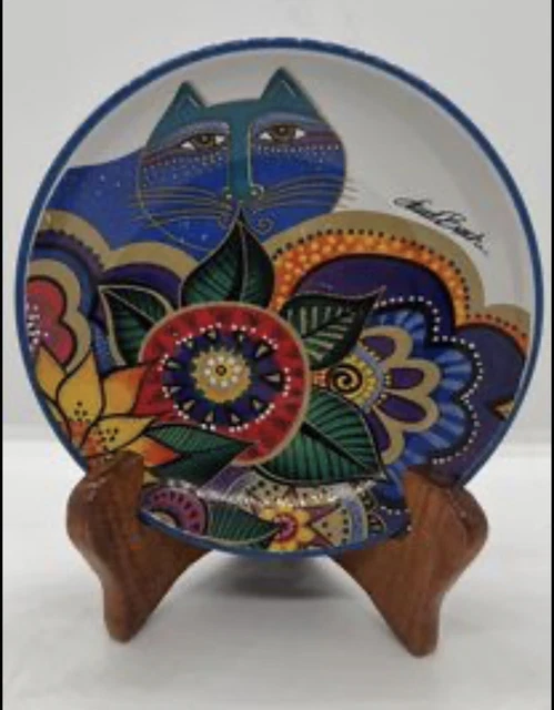 laurel burch cat plate