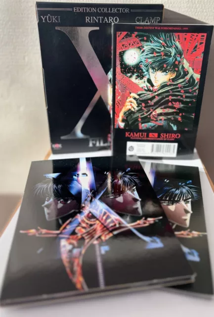 Coffret collector X 1999 clamp : le film dvd + manga tome 1 + art book 80 pages