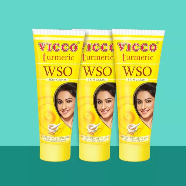 Vicco Turmeric WSO Skin Cream  15g x 3