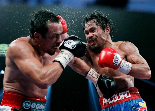 Manny Pacquiao vs Juan Manuel Marquez 4 Classic fights on 5 DVDs