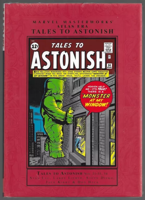 Marvel Masterworks Atlas Era Tales To Astonish Vol 4 FS HC  Lee Kirby Ditko Heck