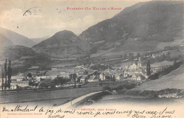 65 - ANCIZAN - SAN43836 - Près Arreau - Vue générale - La vallée d'Aure