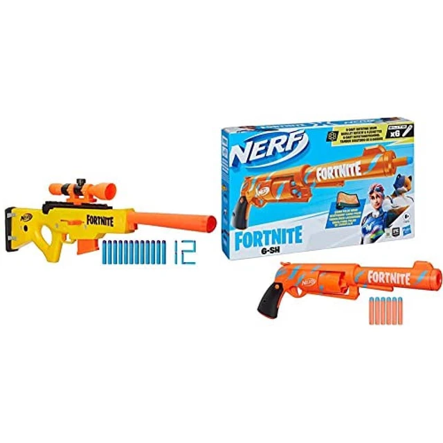 HASBRO NERF FORTNITEBASRL Bolt Action (Blaster con caricatore a clip