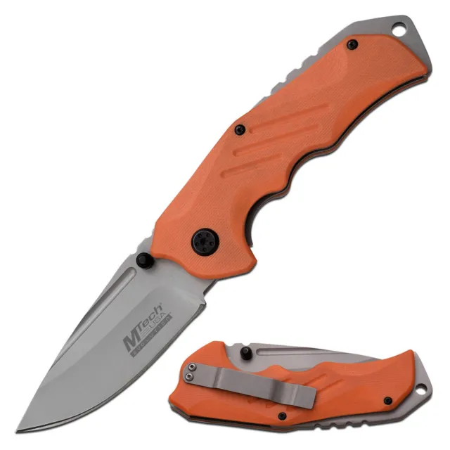 MTech USA - Spring Assisted Knife - MTE-A022-OR