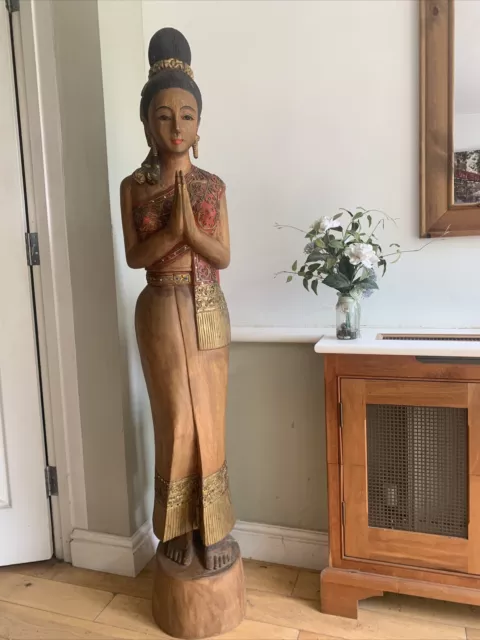 chinese wooden hand carved figures statues