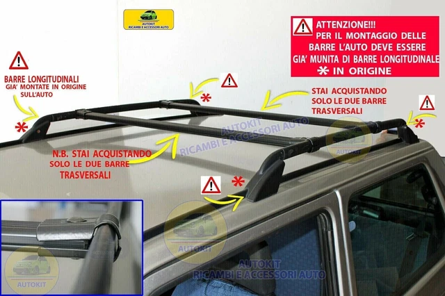 Rekapa-Barre Portatutto Compatibili Con Dacia Duster 2018-2023