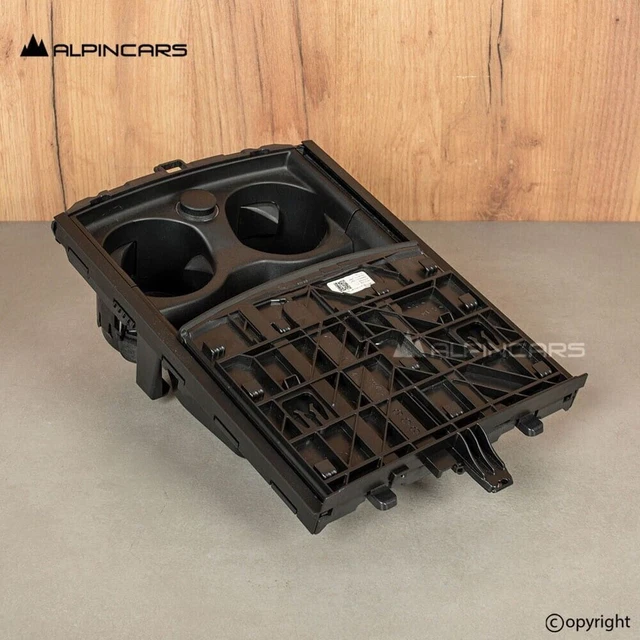 Porte-gobelets Coulissant Pour Console Centrale BMW X5 X6 F15 F16 – Remplacement Direct Réf. 51169251973 - 8