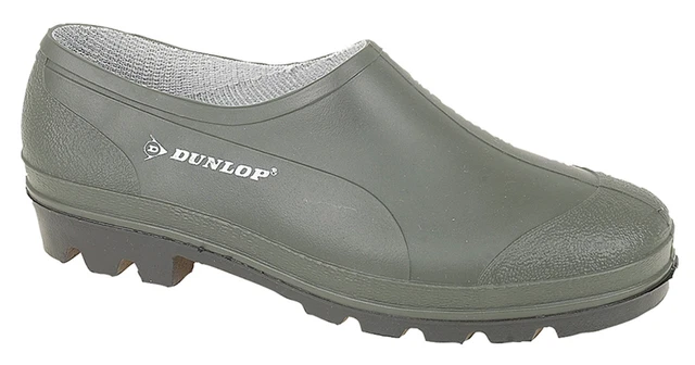 Dunlop Garden Shoes Unisex Waterproof Green Gardening Wellie Clogs Sizes 3 to 11