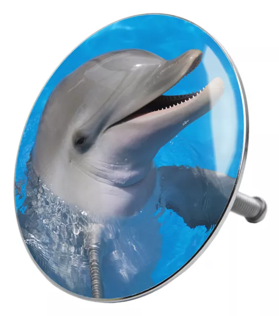Badewannenstöpsel Abflussstöpsel Bad Badewanne Stöpsel Abfluss Stopfen Delphin