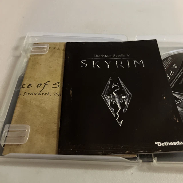 The Elder Scrolls V: Skyrim - Sony Playstation 3 PS3 Game - With Manual & Map 3