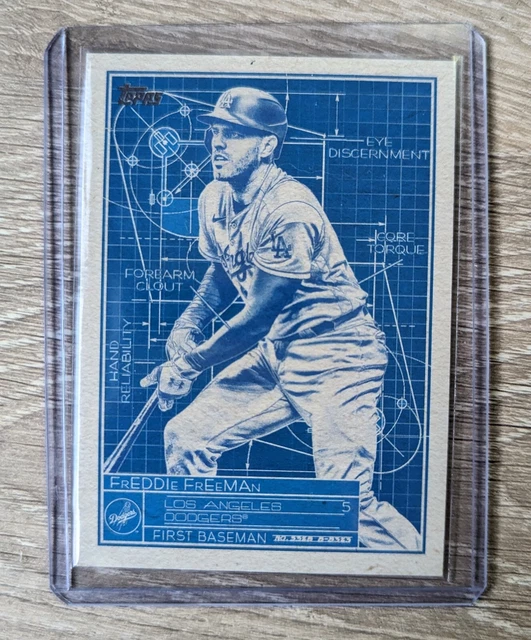 FREDDIE FREEMAN 2024 Topps Series 1 Superstar Blueprint Dodgers SB12