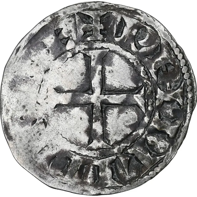 [#1271051] France, Philippe II, Denier, 1180-1223, Saint-Martin de Tours, Argent